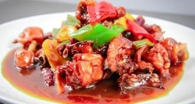 學(xué)會這道風(fēng)味炒雞的做法，家里來客買只雞就能招待，再也不愁了